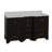 Loughlam 60'' Double Bathroom Vanity with Top-893672663-901282924