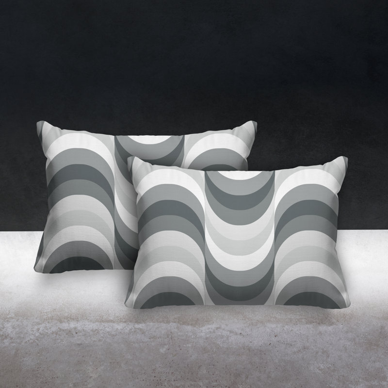  Coussin intérieur / extérieur Lumbar, Gris