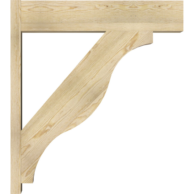 Jeu de blocs Funston, 8" W Douglas Fir (Rough Sawn), P 34 po x H 38 po