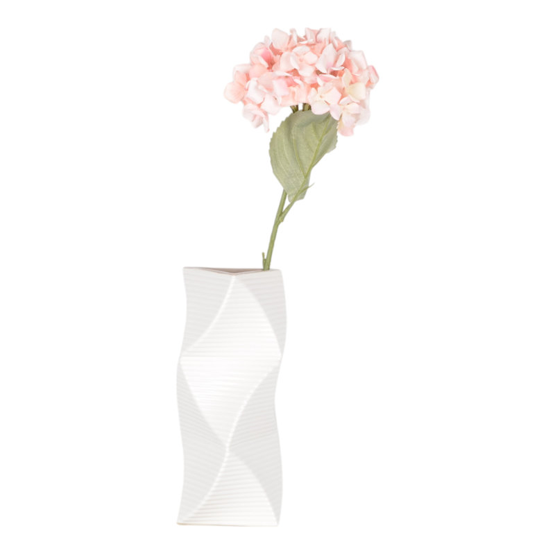 Handmade Ceramic/Porcelain Table Vase, Overall Height- 12"