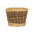 Mitel Round Willow Basket - Medium Brown Two-Tone