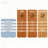Polett Solid Wood Group Outdoor Conversation Set With Two Loveseats And Coffee Table-160992687-160992685