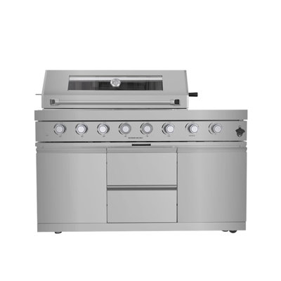 Six Burners with side burner Grill