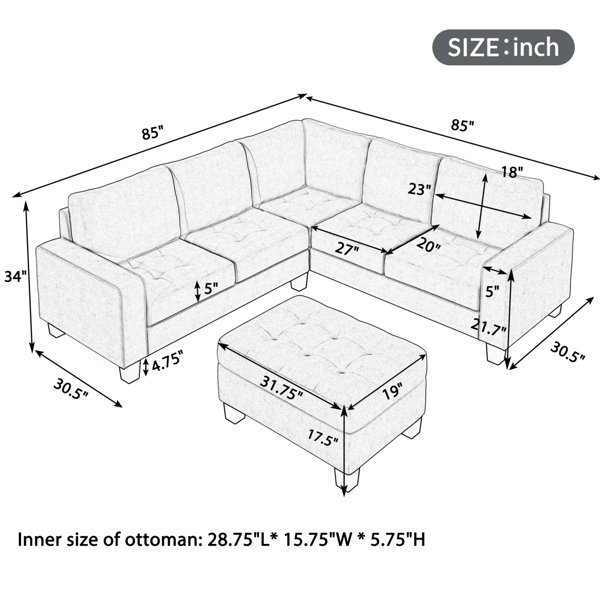 Dimensions du produit