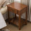 Table d'appoint en bois manufacturé Shaker