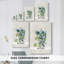 Bouquet de toiles bleues I-Premium Gallery - Prêt à accrocher-1438872155