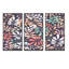 Motif botanique rétro II, impression sur toile 3 pièces-1644352375-1644352368