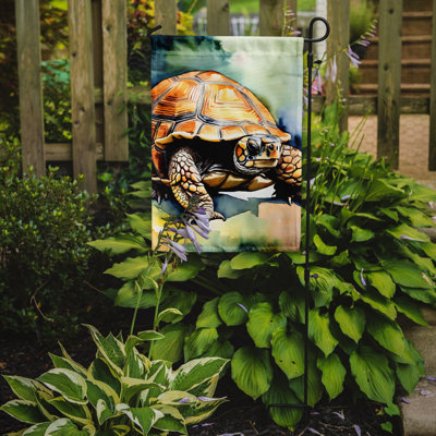 Drapeau de jardin tortues tortues