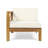 Alcove Beige - Outdoor Seating With Wood And Water- Upholstery Cushion Comforts