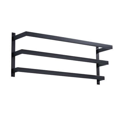 SUS 304 Stainless Steel 3-Tier Wall Mount Towel Rack With Concealed Mounting Hardware