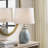 Suze Lorene Light Blue Table Lamp