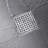 6 Inch Grid Shower Floor Drain