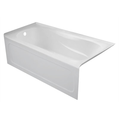 60'' x 32'' Soaking Acrylic Bathtub