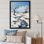Snow Winters River Solitude I - impression