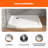 32" X 32" Barrier-Free Zero Threshold Shower Base, Acrylic Alcove Square Shower Pan Base