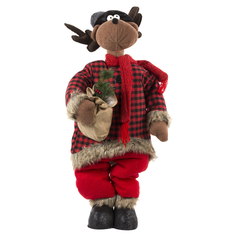 Floor and Tabletop Moose with Extendable Legs