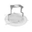Lexan Albalite 6" Recessed Shower Trim