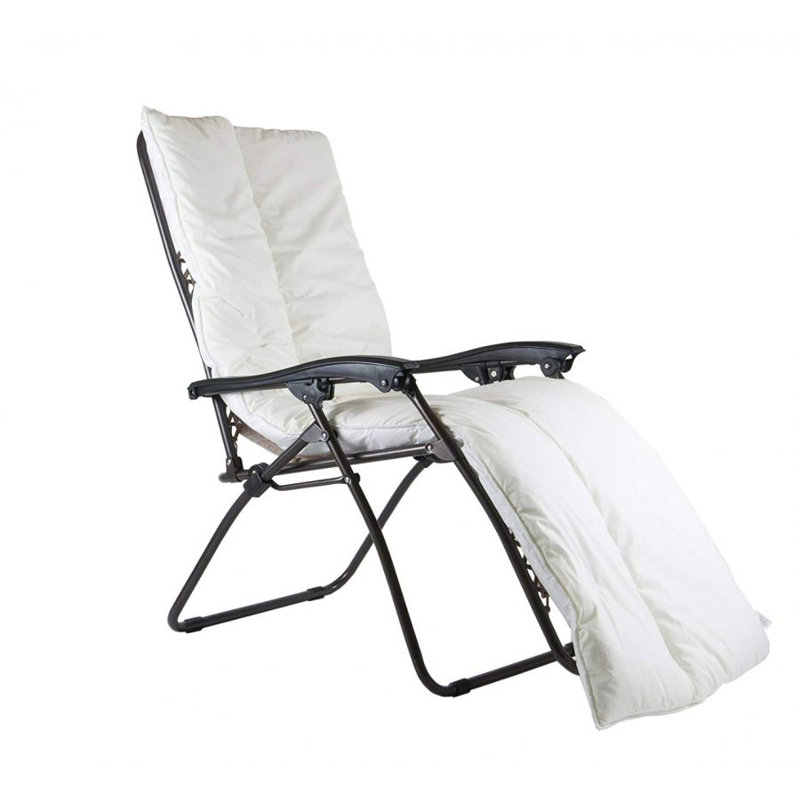 Aguiluz Indoor / Outdoor Backrest Cushion, White