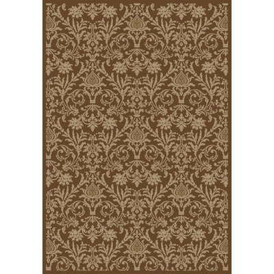 Tapis oriental en polypropylène à tissage plat Barnab