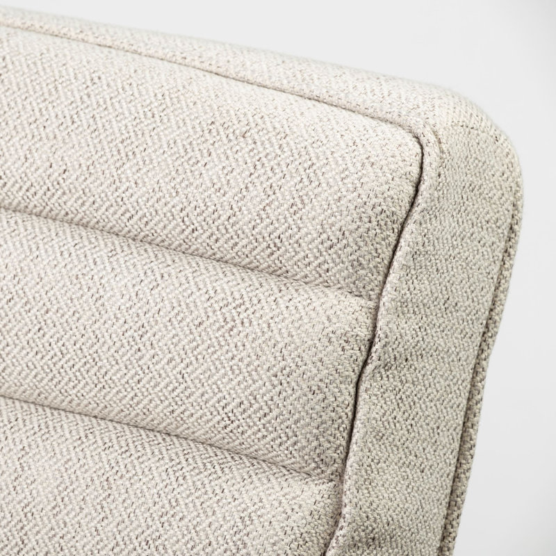 Fauteuil Calder, Brun, Crème