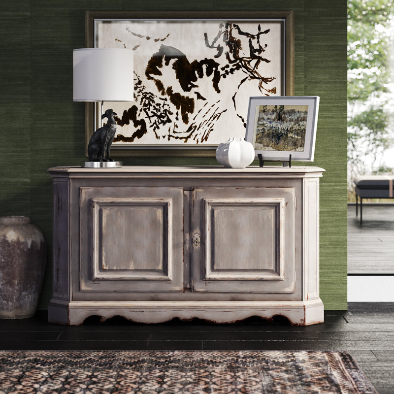 Swedish 63.25'' W Solid Wood Sideboard