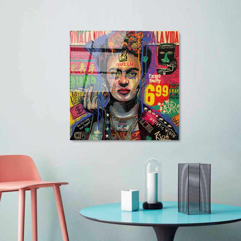 Boze Wall Decor on Tempered Glass