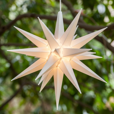 Moravian Star Lighted Outdoor Display