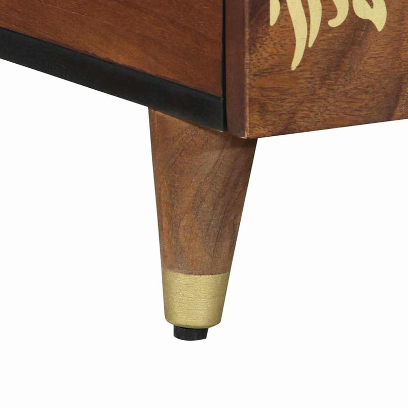 Solid Wood Coffee Table with Storage