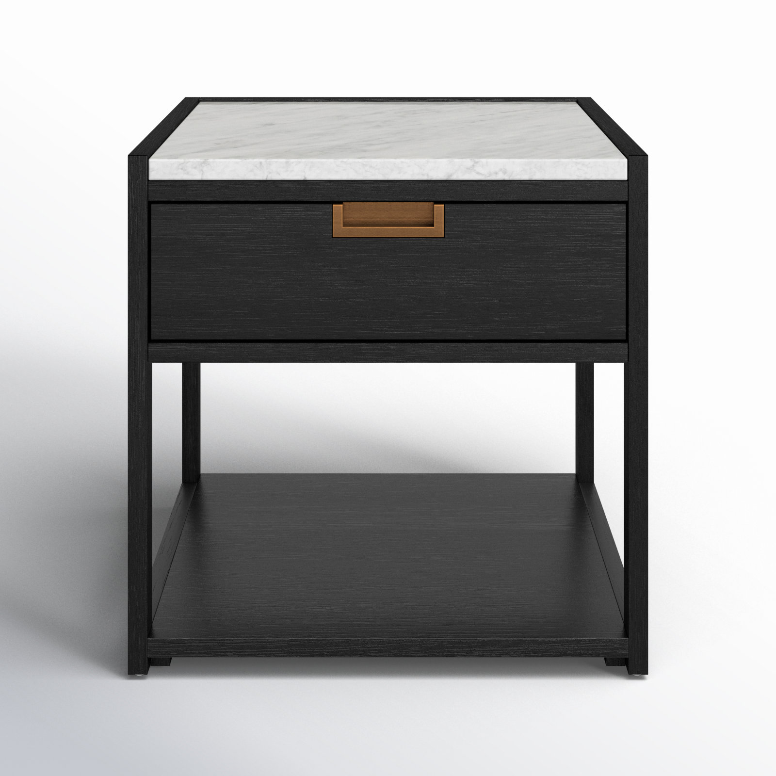 Eliane 1 - Drawer Nightstand, Black