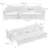 Trinety Square Arms Sofa, Modern Sofa, Accent Sofa-937845286
