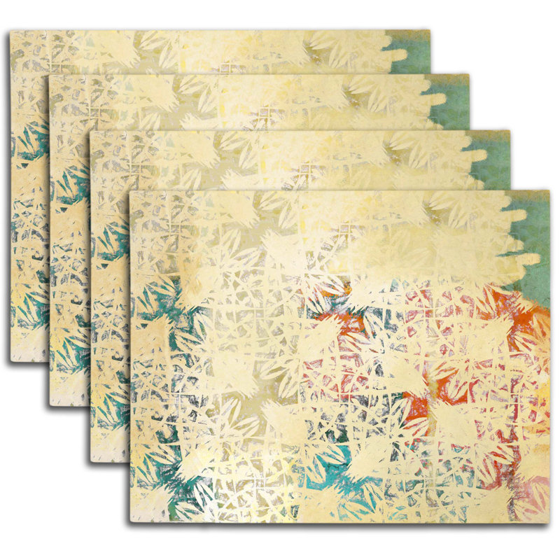 Napperon abstrait en polyester