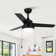 Vaczon 42" 3 - Blade Modern Ceiling Fan with Light Kit and Pull Chain
