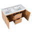 Meuble-lavabo double 47,24 pouces avec plateau SMC