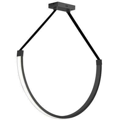 Luminaire suspendu à 1 lumière Carlheinz
