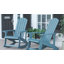 Baltazar Polyresin Wood Indoor/Outdoor Adirondack Rocking Chair-69451638