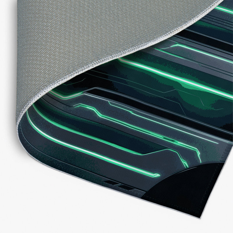 Tapis intérieur et extérieur Intergalactic Drift, Rectangulaire 2 pi x 3 pi