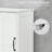 Slim Bathroom Storage Cabinet, Tall Bathroom Cabinet, Linen Tower With Open Shelf, Drawer, Recessed Doors, And Adjustable Shelves, White