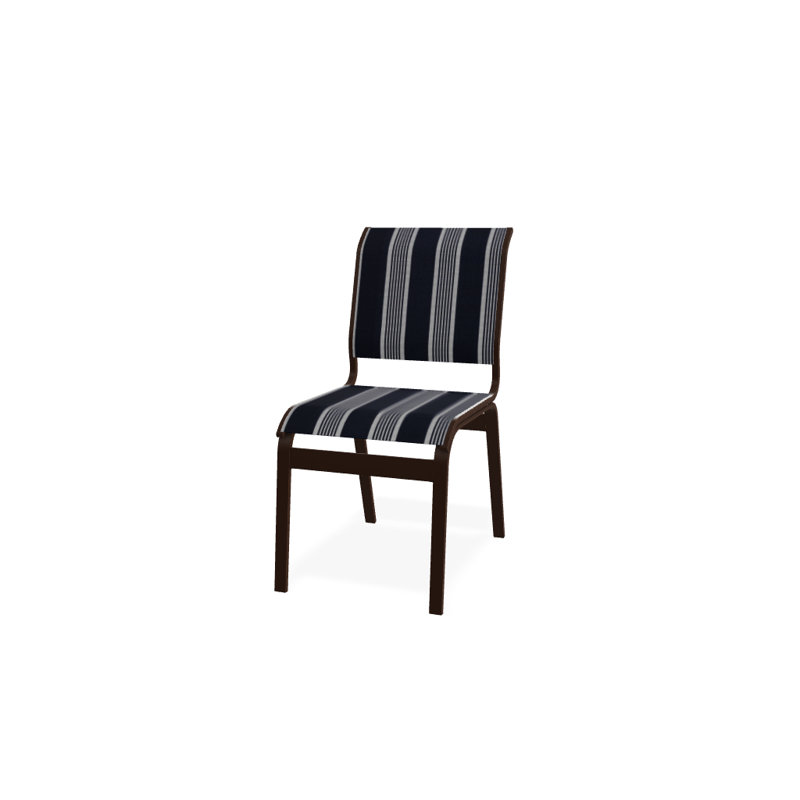 Chaise d'appoint de salle à manger Hiraku, Kona texturé, Nuit