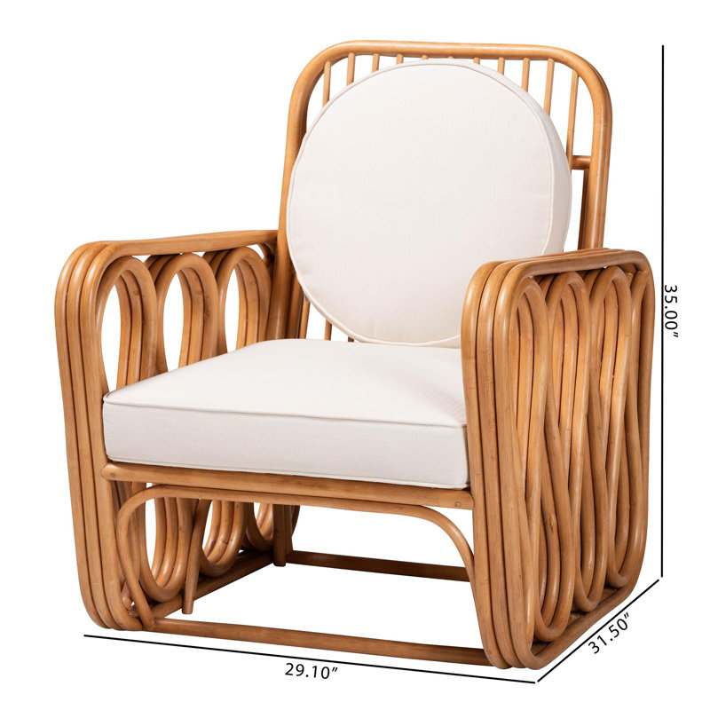 Chaise avec accoudoirs Carrin