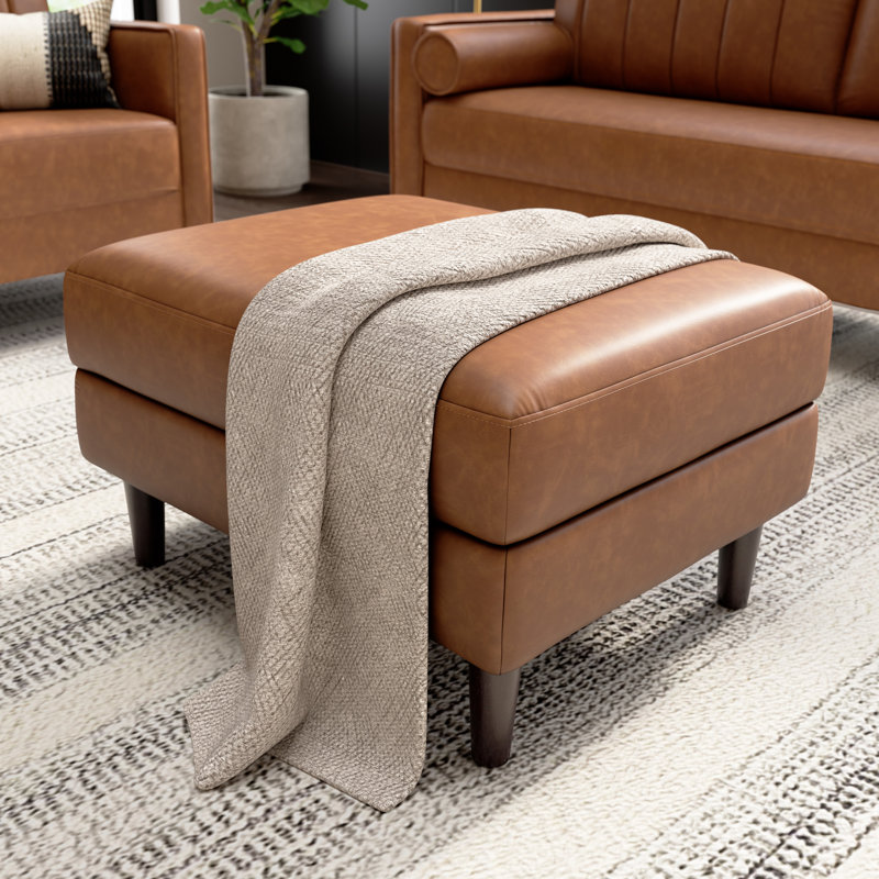 Storage Ottoman With Tray