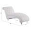 Chaise longue sans accoudoirs touffetée
