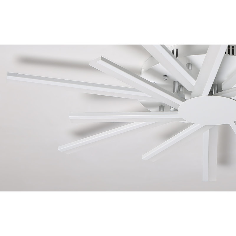 Plafonnier encastré linéaire moderne 14 lumières Ithica