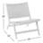 Almira Teak Outdoor Armless Lounge Chair-52464168-70225737