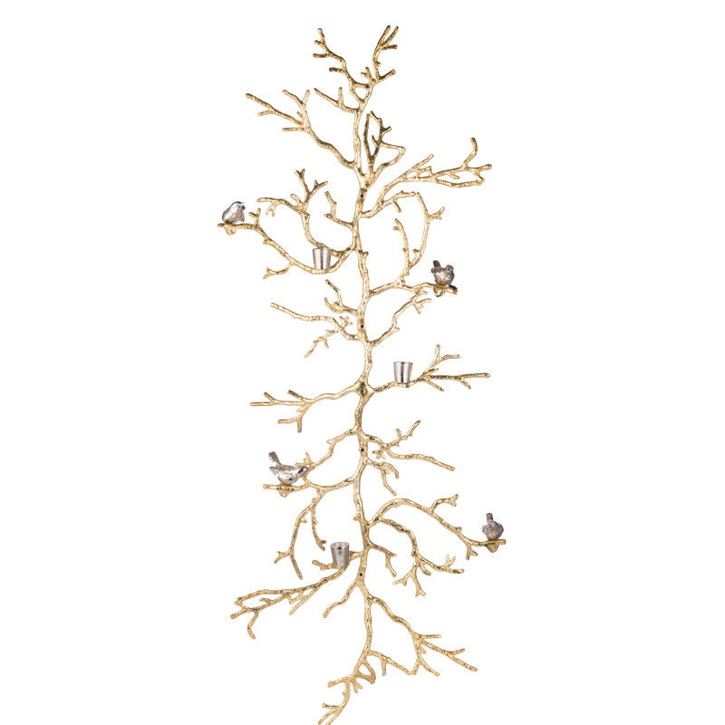 43'' H Metal Tabletop Candelabra