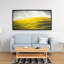 Yellow hill - 24"x48" Framed canvas
