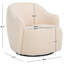 Fauteuil d'appoint pivotant Carolo