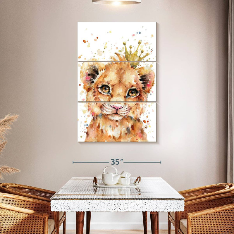 Brampt Little Lion, 50'' H x 32'' W