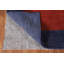 Tapis bordeaux Gabbeh 6 x 10