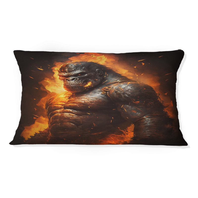 Coussin Gorilla Fireball