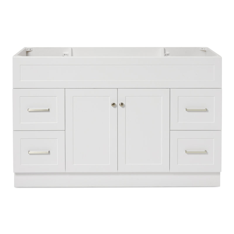 Paulla 54'' Single Bathroom Vanity Base Only, White